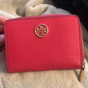 Tory Burch Robinson Zip coin case